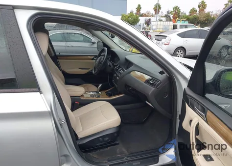 2012 BMW X3 xDrive28I из США, поврежденный, VIN 5UXWX5C56CL717885